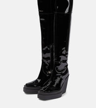 Gia Borghini Gia 31 patent leather over-the-knee boots