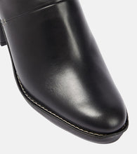 Max Mara Clos leather slingback pumps