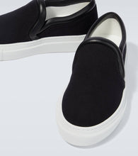 JW Anderson Leather-trimmed low-top sneakers