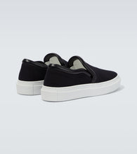 JW Anderson Leather-trimmed low-top sneakers