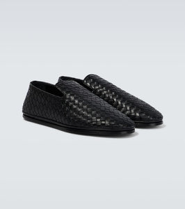 Bottega Veneta Intrecciato leather loafers