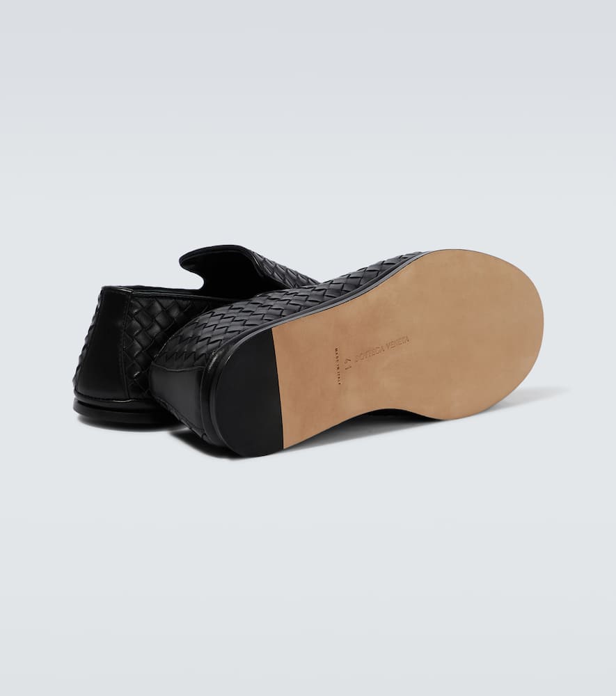 Bottega Veneta Intrecciato leather loafers