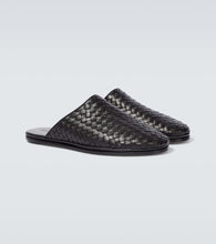Bottega Veneta Intrecciato leather slippers