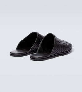 Bottega Veneta Intrecciato leather slippers