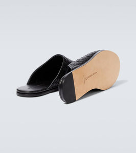 Bottega Veneta Intrecciato leather slippers
