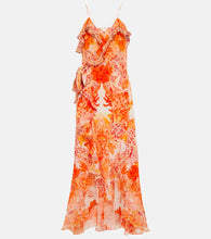 Camilla Floral silk maxi dress