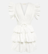 Ulla Johnson Camilla ruffled cotton poplin minidress