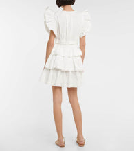 Ulla Johnson Camilla ruffled cotton poplin minidress