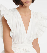 Ulla Johnson Camilla ruffled cotton poplin minidress