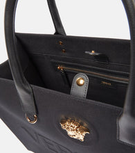 Versace La Medusa cotton canvas tote bag