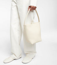 The Row N/S Park Small leather tote bag
