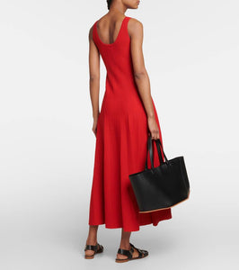 Gabriela Hearst Pleated wool maxi dress