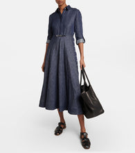 Gabriela Hearst Marley denim midi dress