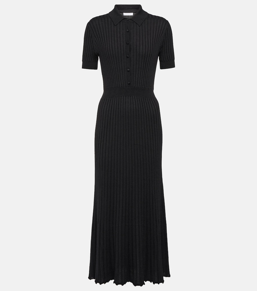 Gabriela Hearst Amor silk and cashmere midi dress. Gabriela Hearst Amor 真丝羊绒中长连衣裙