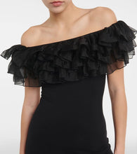 Giambattista Valli Off-shoulder ruffle-trimmed maxi dress