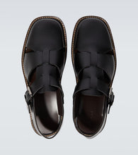 Lemaire Fisherman leather sandals