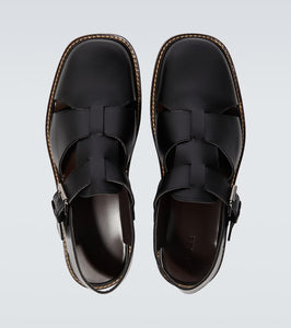 Lemaire Fisherman leather sandals