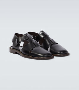 Lemaire Fisherman leather sandals