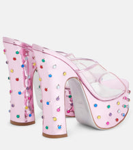 Vivienne Westwood Candy embellished leather platform mules