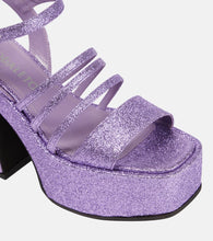 Nodaleto Bulla Chibi glitter platform sandals