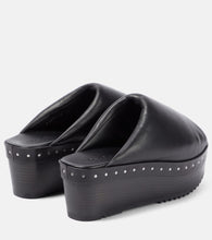 Rick Owens Padded leather platform sandals