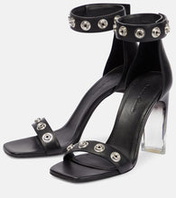 Rick Owens Snaps leather sandals