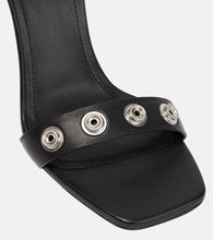 Rick Owens Snaps leather sandals