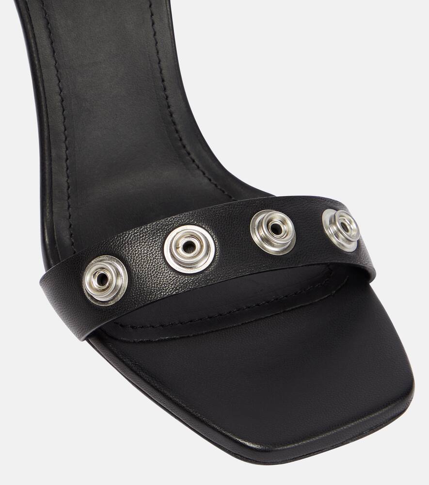 Rick Owens Snaps leather sandals