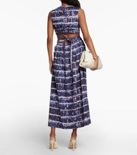 Altuzarra Ashima cutout cotton-blend midi dress