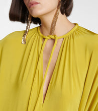 Tom Ford Draped satin gown