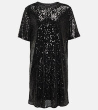 Tom Ford Sequin T-shirt minidress