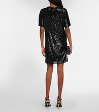 Tom Ford Sequin T-shirt minidress
