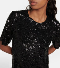 Tom Ford Sequin T-shirt minidress