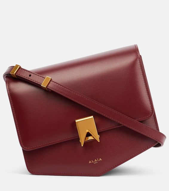 Alaia Le Papa leather shoulder bag. Shop Alaia Shoulder Bags for women now.