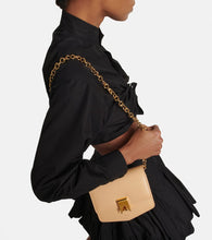 Alaia Le Papa Small leather crossbody bag