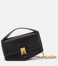 Alaia Le Papa Medium leather crossbody bag - Alaia Le Papa 中号皮革斜挎包