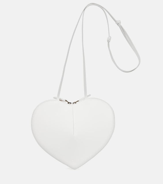 Alaia Le Coeur leather shoulder bag. Shop Alaia Shoulder Bags for women now.