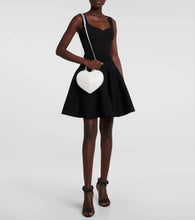 Alaia Le Coeur leather shoulder bag