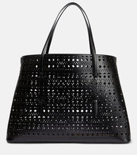 Alaia Mina 50 Large leather tote bag. Shop Alaia Tote Bags for women now.