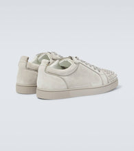 Christian Louboutin Louis Junior Spikes suede sneakers