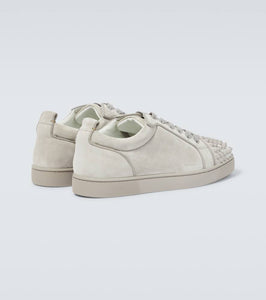 Christian Louboutin Louis Junior Spikes suede sneakers
