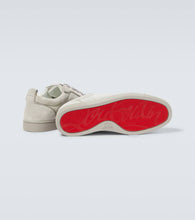 Christian Louboutin Louis Junior Spikes suede sneakers