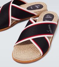 Christian Louboutin Hot Cross slides