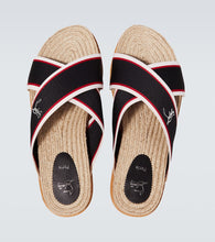 Christian Louboutin Hot Cross slides