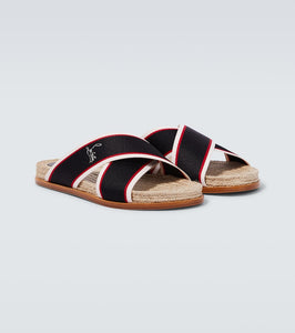 Christian Louboutin Hot Cross slides