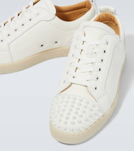 Christian Louboutin Louis Junior Spikes leather sneakers