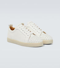 Christian Louboutin Louis Junior Spikes leather sneakers