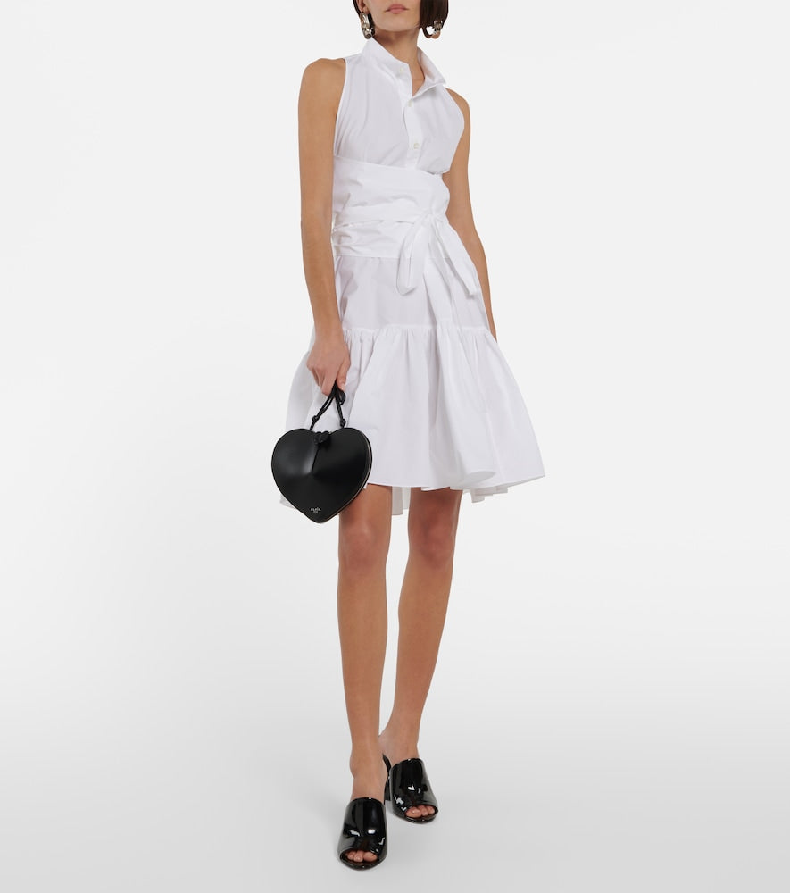 Alaia Cotton poplin minidress