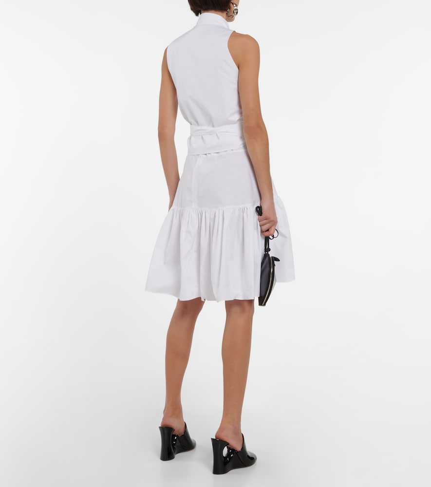Alaia Cotton poplin minidress