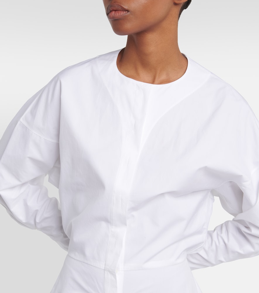 Alaia Cotton poplin minidress